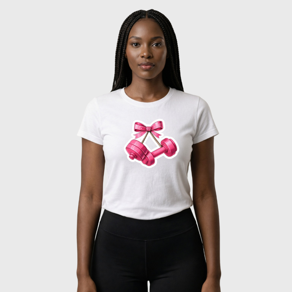 Gym HandCraft T-Shirt For Women - Image 2