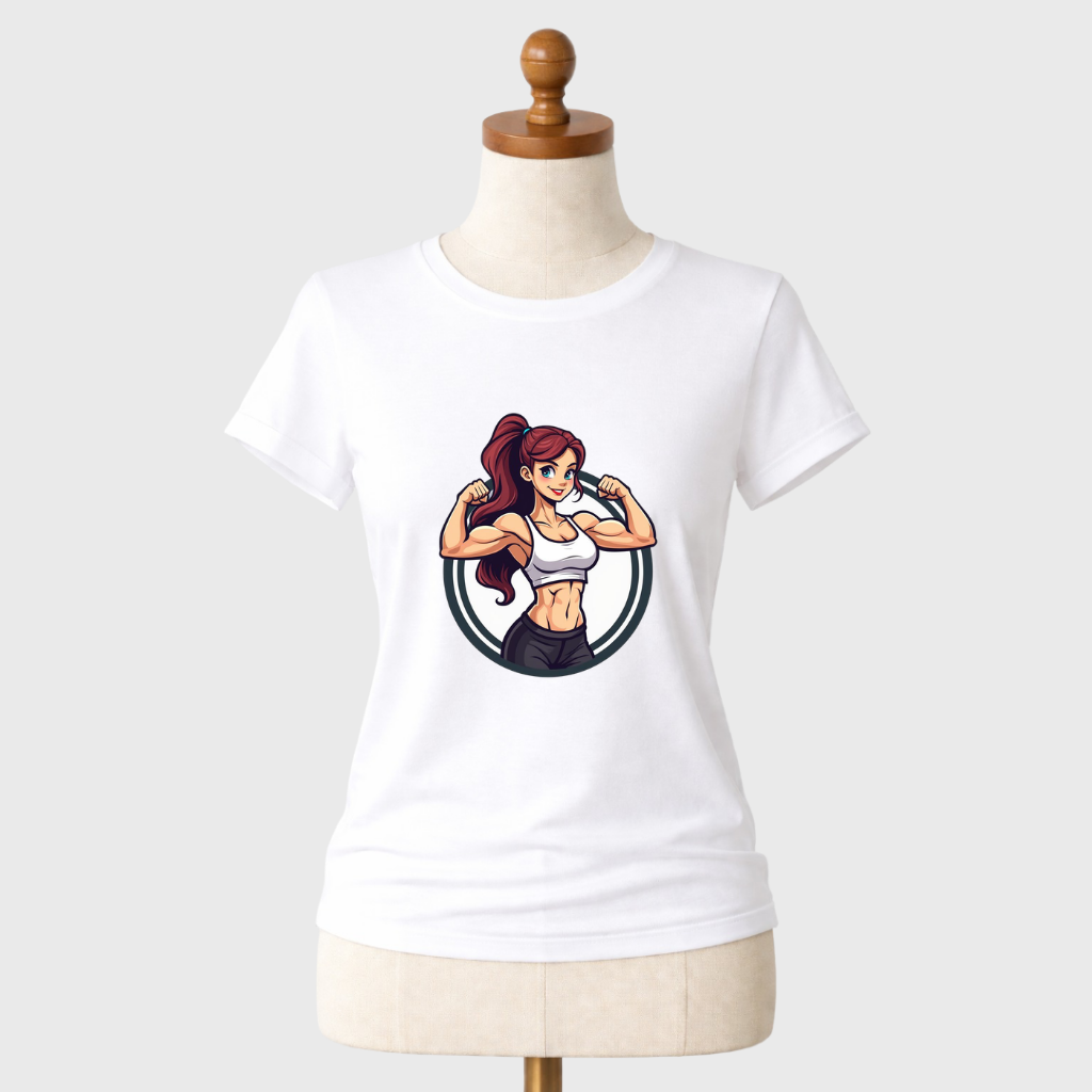 Gym HandCraft T-Shirt For Women