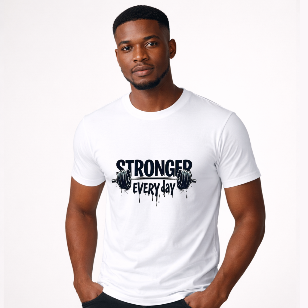 Gym Hand Art T-Shirt - Image 2