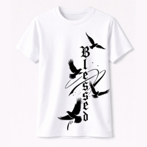 Birds  Hand Art  T-Shirt
