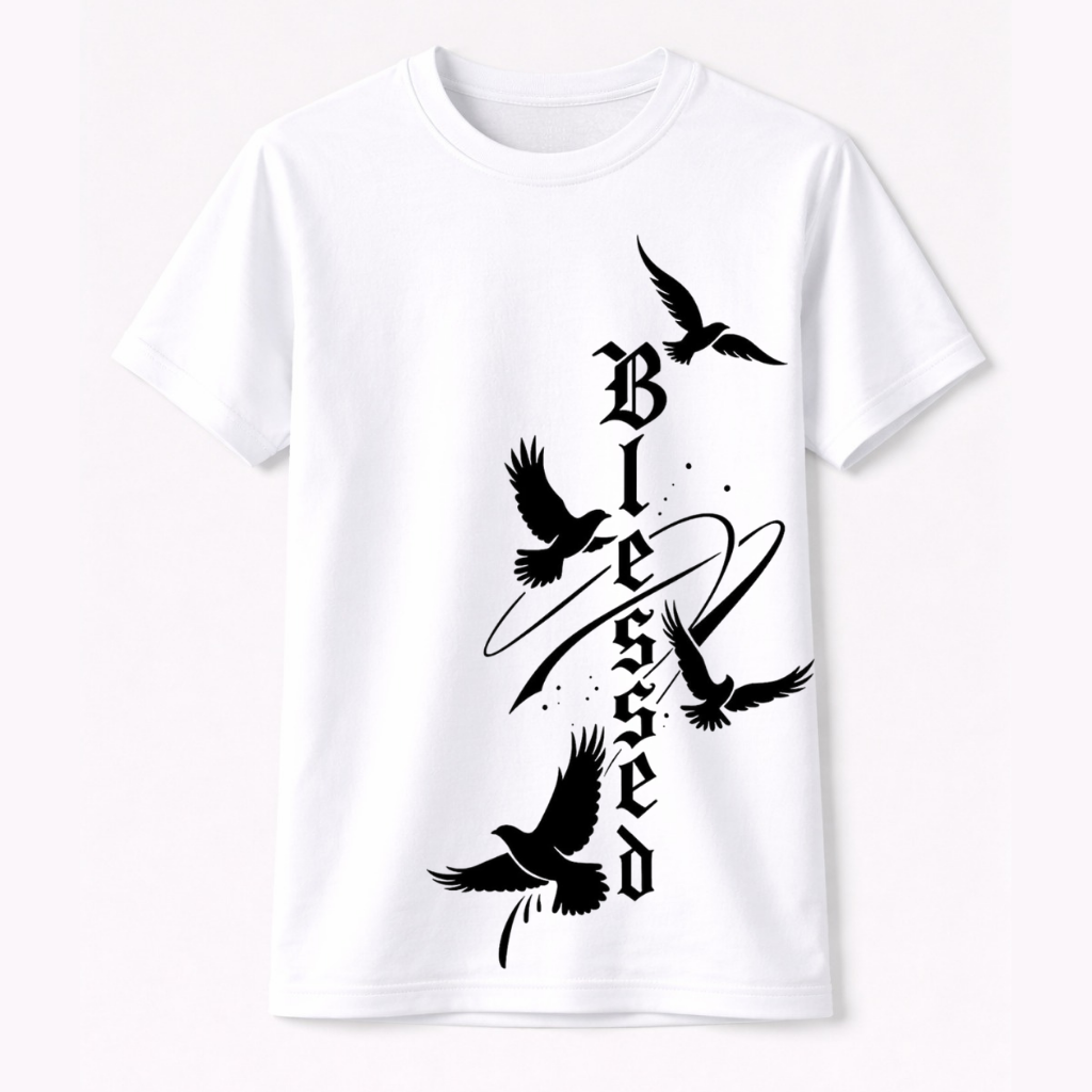 Birds Hand Art T-Shirt
