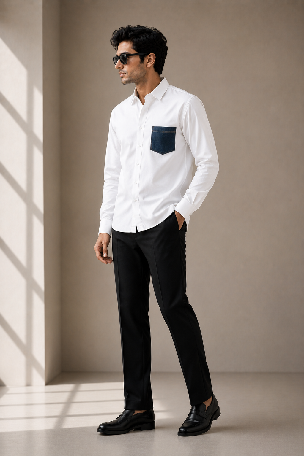 White Oxford Shirt - Image 3